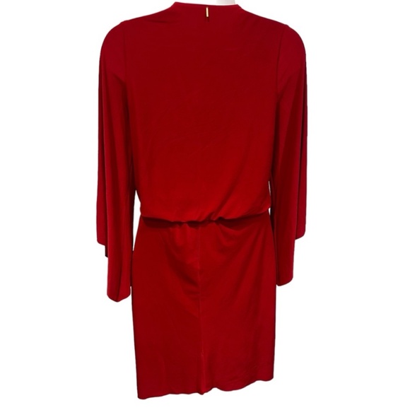 Revolve x MISA Los Angeles Teget Knot Front Dress Red Size XS New with Tag - Picture 10 of 14